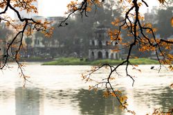 Say đắm cảnh sắc Hà Nội khi vào thu