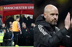 Ronaldo bỏ về trước trận MU vs Tottenham, Ten Hag nhắn 'để mai tính'