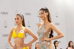 Nóng bỏng phần thi Bikini tại 'Hoa hậu Siêu quốc gia Việt Nam 2022'