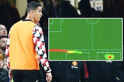 Fan dùng bản đồ nhiệt để trêu Ronaldo