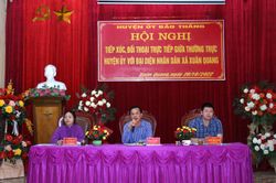 Huyện Bảo Thắng giải đáp nhiều 'kiến nghị nóng' của Nhân dân xã Xuân Quang