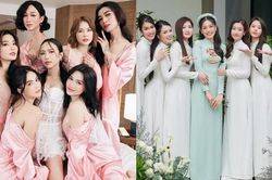 Dàn phù dâu 'siêu chất lượng' trong các đám cưới Vbiz: Nhà gái Diệu Nhi xuất hiện hai nhân vật đặc biệt