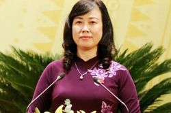 Quốc hội phê chuẩn bổ nhiệm bà Đào Hồng Lan giữ chức Bộ trưởng Bộ Y tế