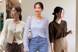 Mặc áo len mỏng theo 10 cách trẻ trung
