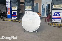 Toàn tỉnh còn 59 cửa hàng báo hết xăng, dầu