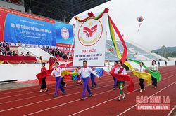 Khai mạc Đại hội Thể dục thể thao tỉnh Sơn La lần thứ IX, năm 2022