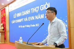 EVNNPT tổ chức vinh danh thí sinh đạt Thợ giỏi cấp EVN năm 2022