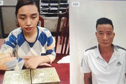 Cảnh sát mật phục bắt quả tang cặp vợ chồng mua bán 2 bánh heroin