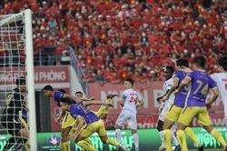 V.League 1-2022: Hải Phòng giành trọn 3 điểm trước Hà Nội