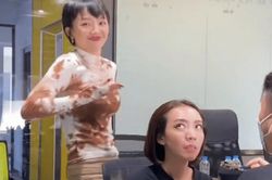 Lảng vảng nhảy nhót trước mặt Thu Trang, Tóc Tiên nhận cái kết ê chề bởi 'người chị sinh đôi'