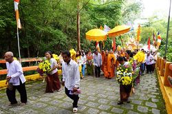 Hòa mình cùng lễ dâng y của đồng bào dân tộc thiểu số Khmer