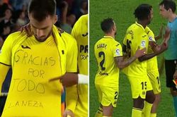 Sao Villarreal bị đuổi khỏi sân vì vén áo tri ân người quá cố