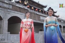 BST áo dài 'Giọt sương mai'