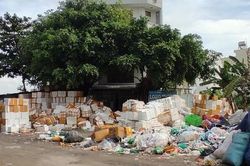 Khu tái định cư Bến Lức ở quận 8: Điện nước sơ sài, đường sá xuống cấp