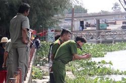 Thi thể cô gái nổi trên sông Sài Gòn