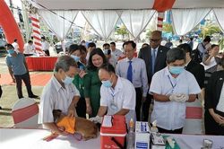 Hà Nội: Tiêm vaccine cho 24 người có nguy cơ lây bệnh dại ở Mê Linh