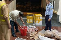 Liên tiếp phát hiện vận chuyển, tiêu thụ thực phẩm 'bẩn'