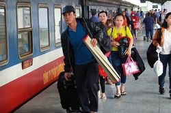 Nhiều chương trình giảm giá vé tàu hỏa trước Tết Nguyên đán