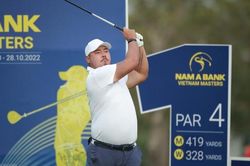 Lộ diện vận động viên đi tiếp 2 vòng cuối giải golf Nam A Bank Vietnam Masters 2022