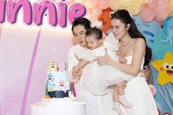 Vợ chồng Đông Nhi - Ông Cao Thắng tổ chức tiệc sinh nhật hoành tráng cho ái nữ