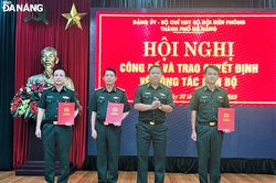 Chỉ định 3 đồng chí tham gia Ban Chấp hành Đảng bộ Bộ đội Biên phòng thành phố