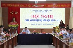 Cụm thi đua số 6 ngành GD & ĐT: Triển khai nhiệm vụ năm học 2022-2023