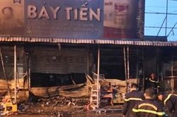 Cháy tiệm tạp hóa ở Đồng Tháp, 3 người tử vong