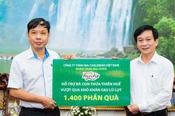 Huda trao hơn 3.000 phần quà hỗ trợ người dân miền Trung bị ảnh hưởng lũ lụt