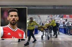 Hậu vệ Arsenal bị đâm ở Italy, phải nhập viện