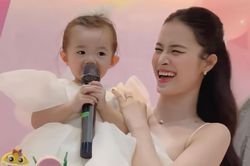 Bé Winnie nhà Đông Nhi khoe giọng hát mượt như 'nuốt đĩa' trong tiệc sinh nhật tròn 2 tuổi