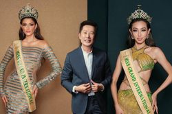 Tân Hoa hậu Hòa bình tạo dáng giống hệt Thùy Tiên: Xứng danh gà cưng ông Nawat?