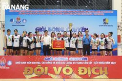 Bế mạc giải bóng chuyền khối sinh viên đại học, cao đẳng, lực lượng vũ trang
