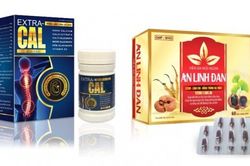 Thực phẩm bảo vệ sức khỏe Extra-Cal và An linh đan vi phạm quảng cáo