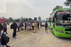 Phạt gần 40 triệu đồng đối với xe khách vi phạm chở quá số người quy định