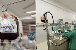 Bất đồng nhóm máu với mẹ, bé sơ sinh phải thay máu toàn phần