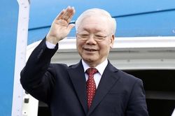 Tổng Bí thư Nguyễn Phú Trọng lên đường thăm chính thức nước CHND Trung Hoa