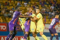 'Sát thủ' Rodrigo nổ súng, Nam Định vẫn không thắng được B.Bình Dương