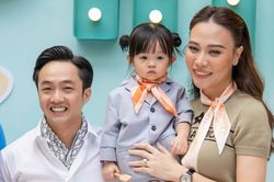 Ái nữ nhà Cường Đô La giống y đúc mẹ ruột
