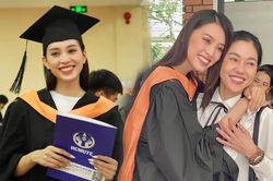 Hoa hậu Tiểu Vy giản dị ngày tốt nghiệp, sắc vóc qua cam thường khiến dân tình mê mẩn