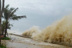 Bão số 7 có thể giật tới cấp 14, biển động dữ dội