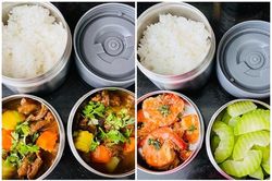 Mẹ đảm được khen với loạt hộp cơm cho chồng cực ngon