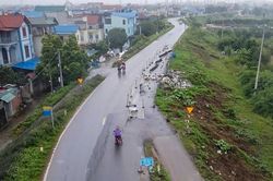 Hà Nội điều chỉnh 6km chỉ giới đường Vành đai 4 do liên quan đến đê sông Đáy