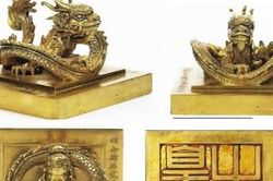 Việt Nam nỗ lực tìm cơ hội hồi hương cho cổ vật ấn vàng 'Hoàng đế chi bảo'