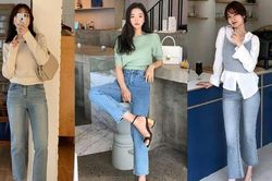Mùa thu diện quần jeans ống đứng theo 10 cách này, chị em sẽ trở nên nổi bật hơn