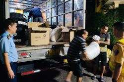 Phát hiện 495kg nguyên liệu trà sữa không rõ nguồn gốc xuất xứ tại Quảng Ninh