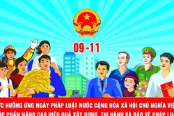 Ngày 6/11 sẽ diễn ra Lễ hưởng ứng Ngày Pháp luật Việt Nam năm 2022