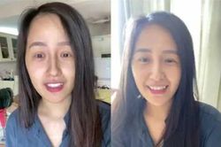 Soi mặt mộc của các hoa hậu trên sóng livestream