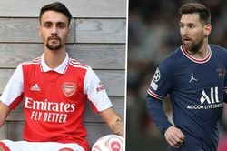 Tân binh của Arsenal tự nhận giống với Lionel Messi