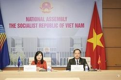 Đoàn đại biểu Quốc hội Việt Nam dự Hội nghị trực tuyến tham vấn nghị sỹ trẻ AIPA