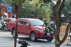 Khởi tố tài xế rồ ga bỏ chạy, chống người thi hành công vụ ở Thái Bình